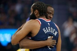 贝弗利:哈登从未缺席季后赛 不可以说追梦垃圾也是因为他能赢球